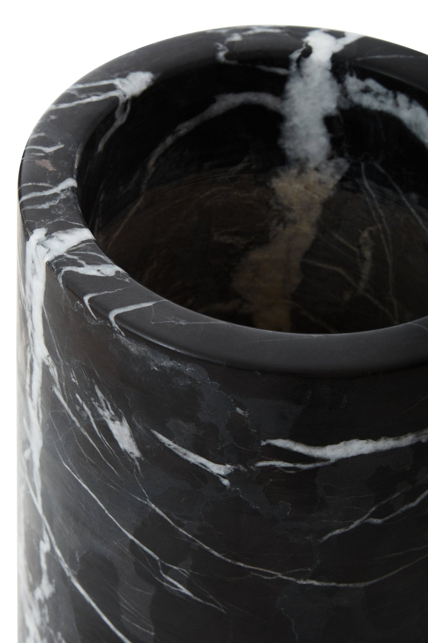Vida Black Marble Ice Bucket - Skandi London