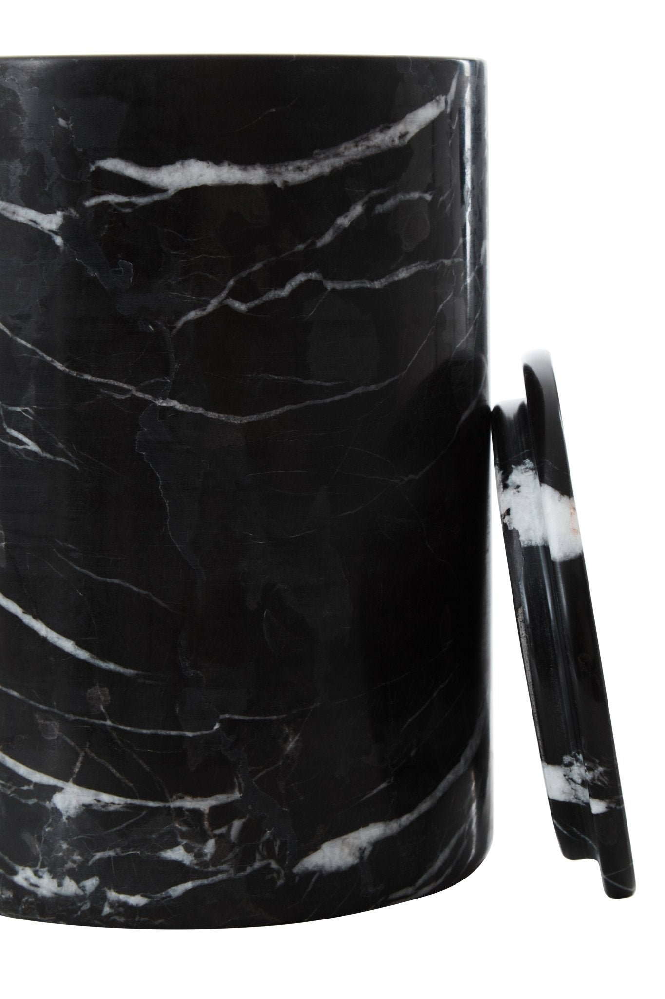 Vida Black Marble Ice Bucket - Skandi London