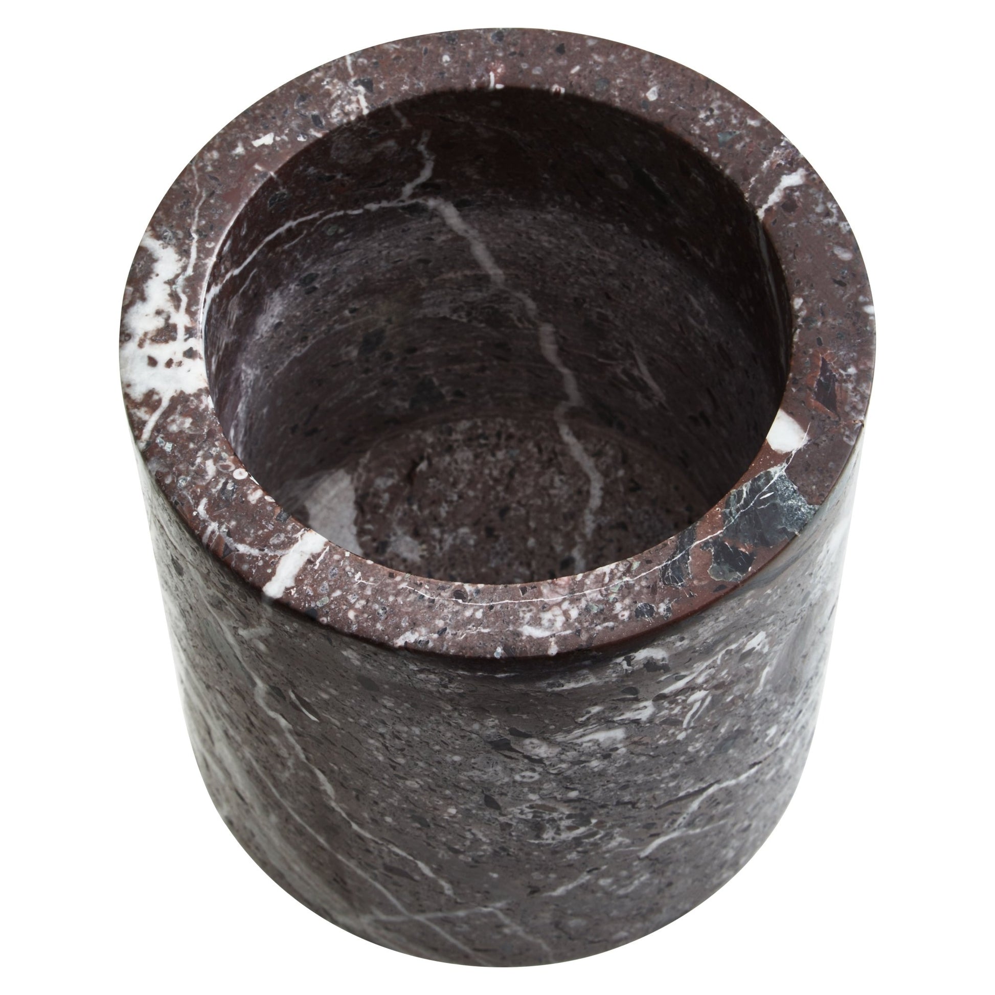 Vida Red Marble Ice Bucket - Skandi London