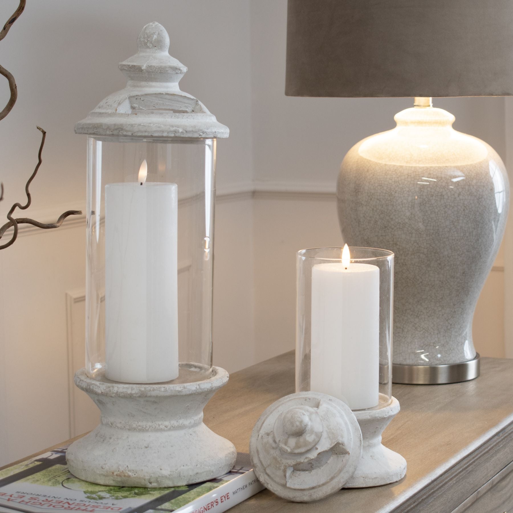 Skandi London Glass Candle Holder - Skandi London