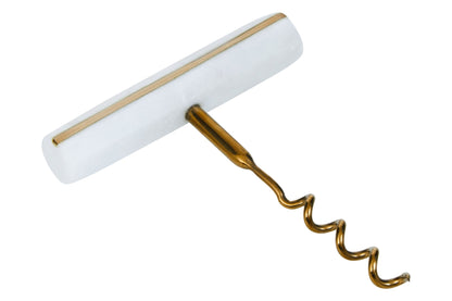 Kristy White Marble Corkscrew - Skandi London