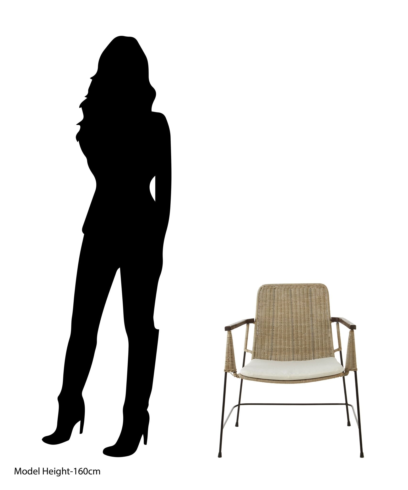 Gunner Traditional Design Natural Rattan Chair - Skandi London