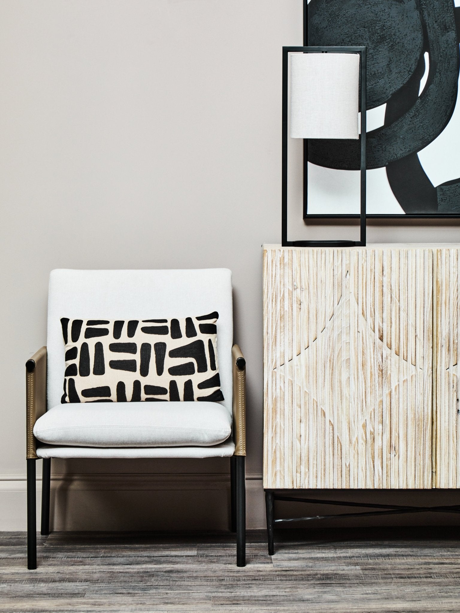 Eric Dining Chair With Straight Legs - Skandi London