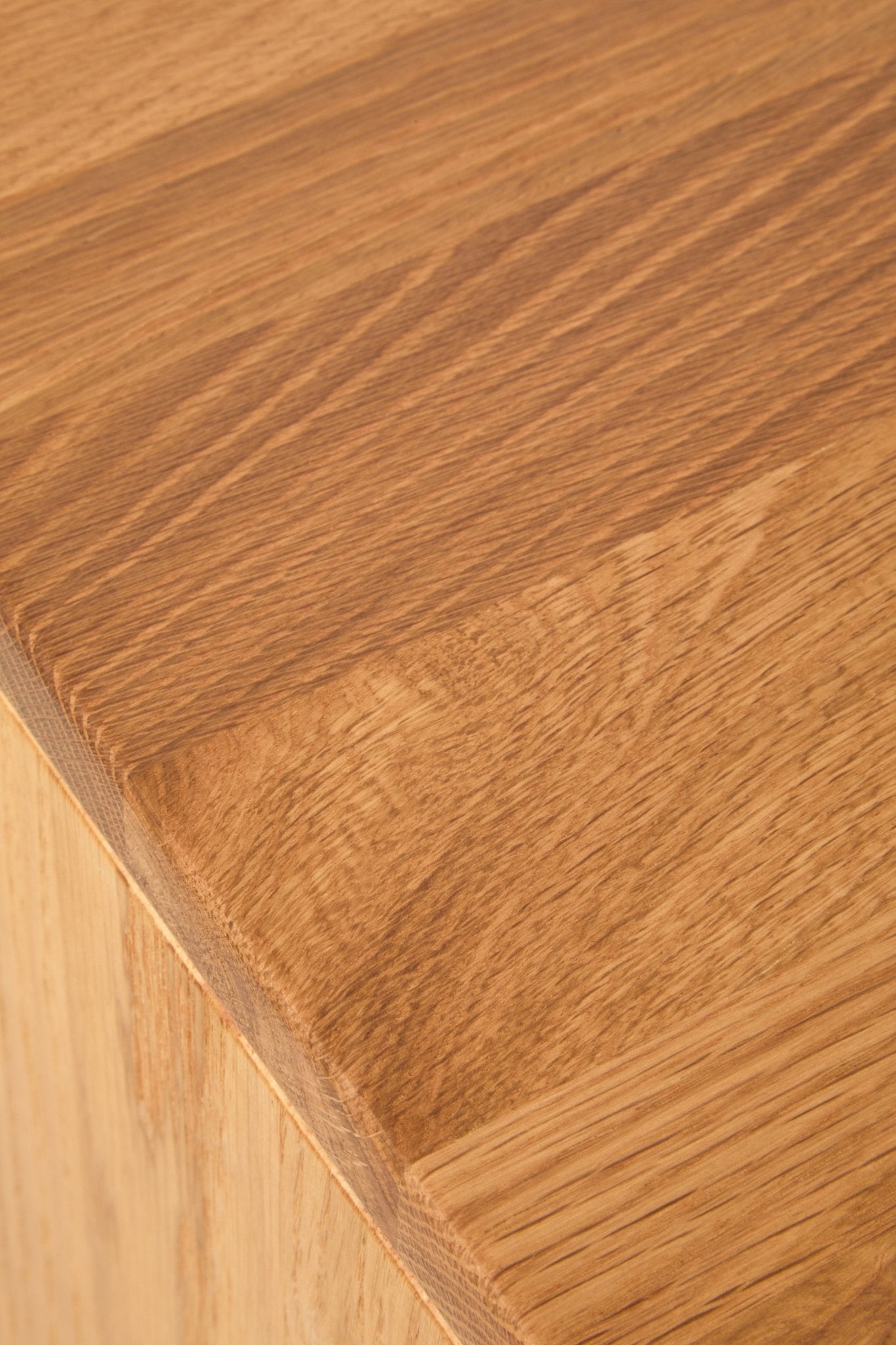 Janica Rattan and Oak Three Drawer Wood Chest - Skandi London