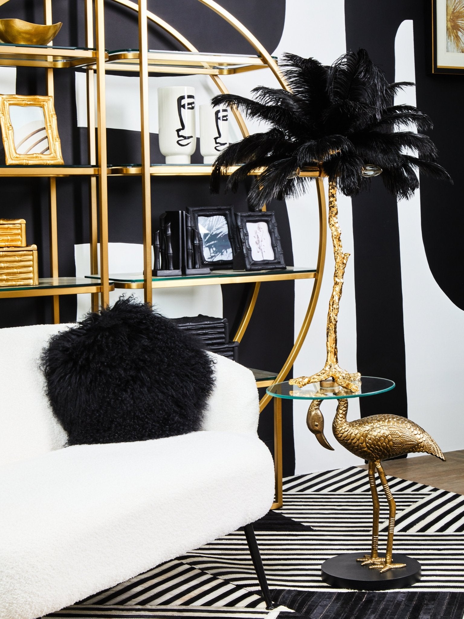 Sigvard Two Seat Sofa With Black Finish Legs - Skandi London