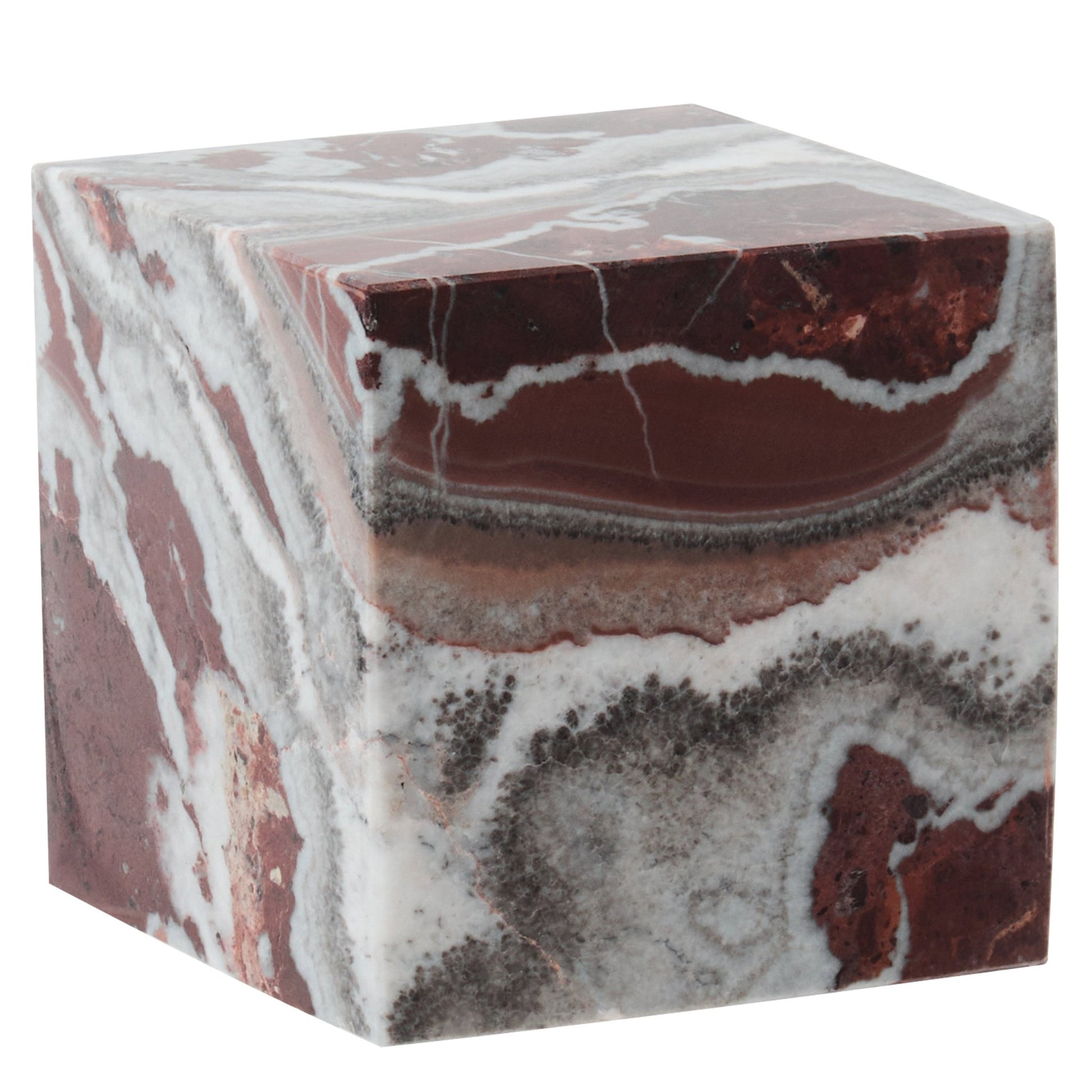 Vida Marble Cube Ornament - Skandi London