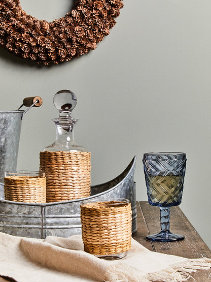 Haakon Glass And Decanter Three Piece Set - Skandi London