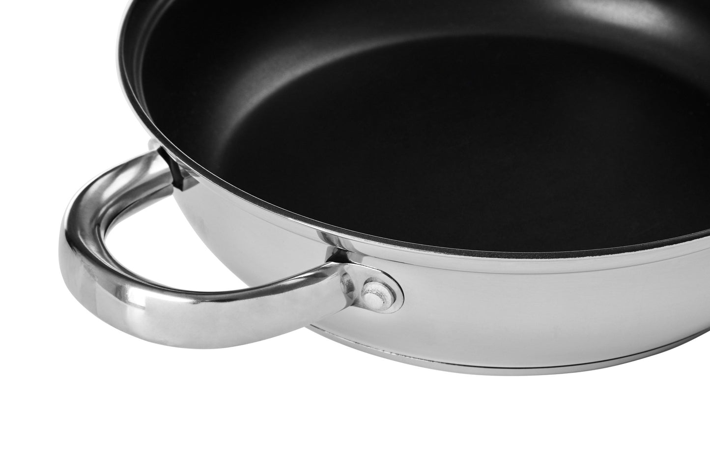 Kristian Stick Frypan With Glass Lid - Skandi London