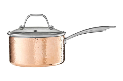 Karin Medium Hammered Saucepan - Skandi London