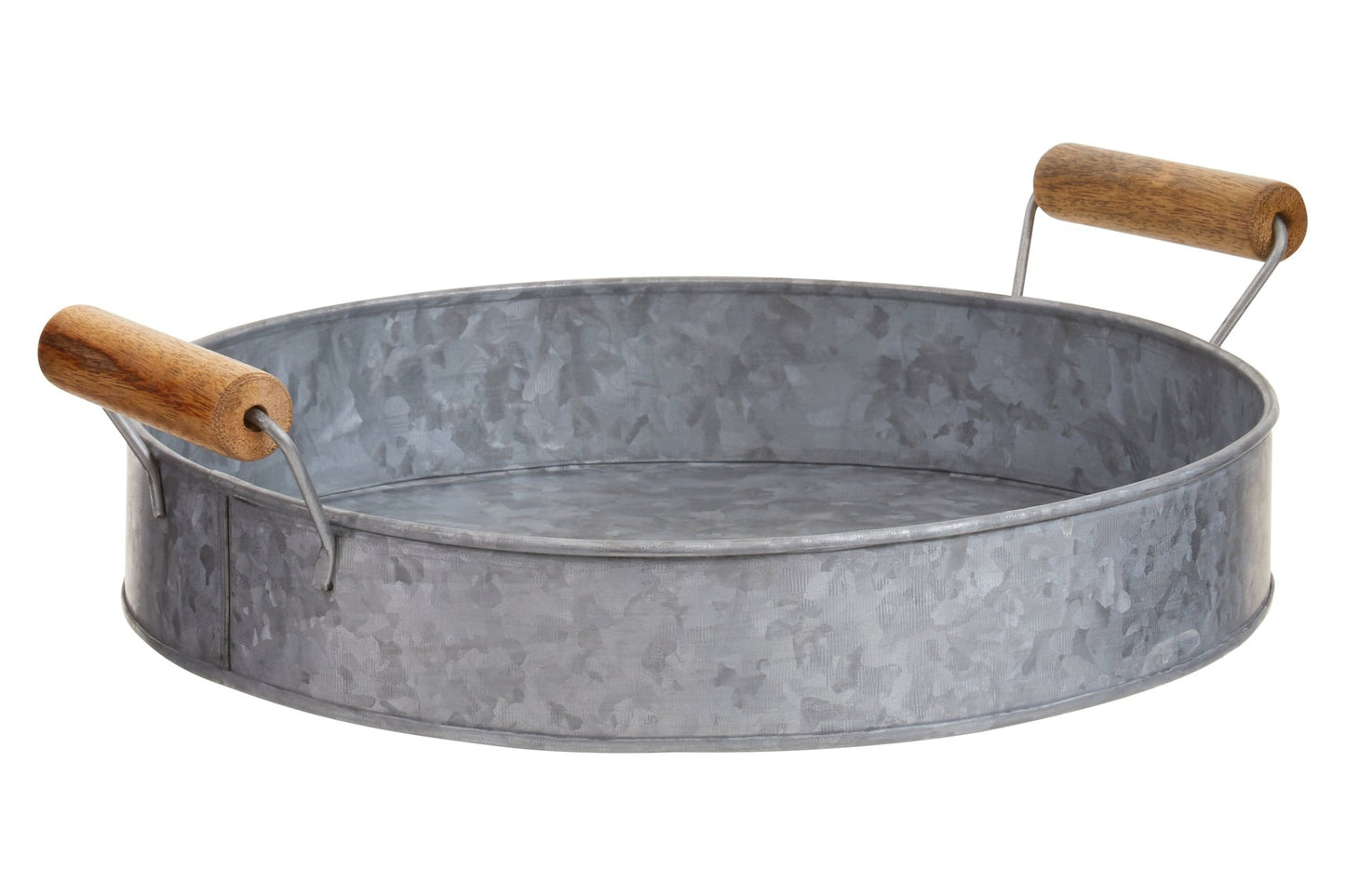 Dair Round Tray With Wood Handle - Skandi London