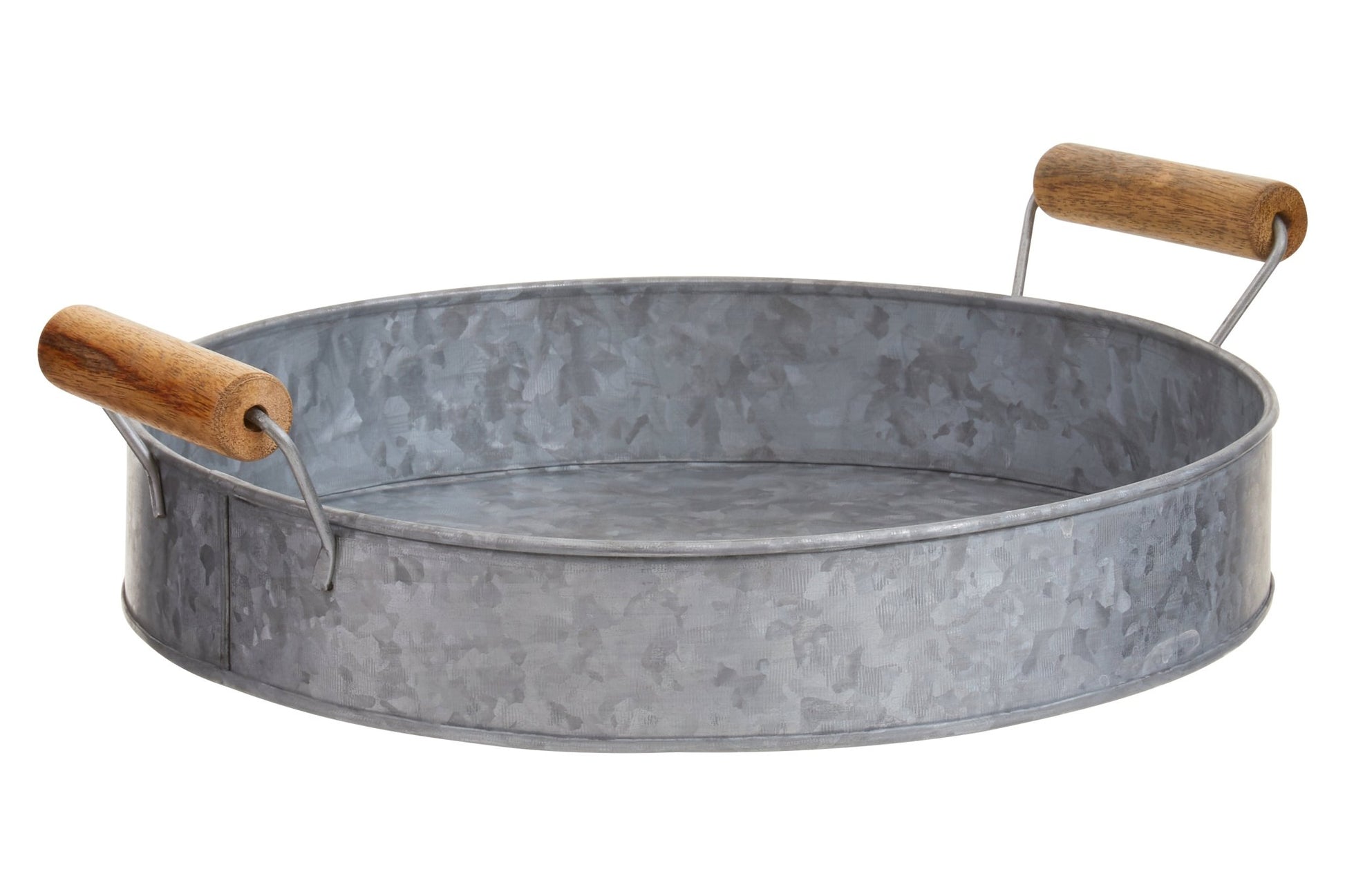 Dair Round Tray With Wood Handle - Skandi London