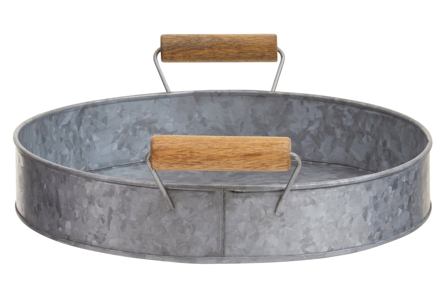 Dair Round Tray With Wood Handle - Skandi London