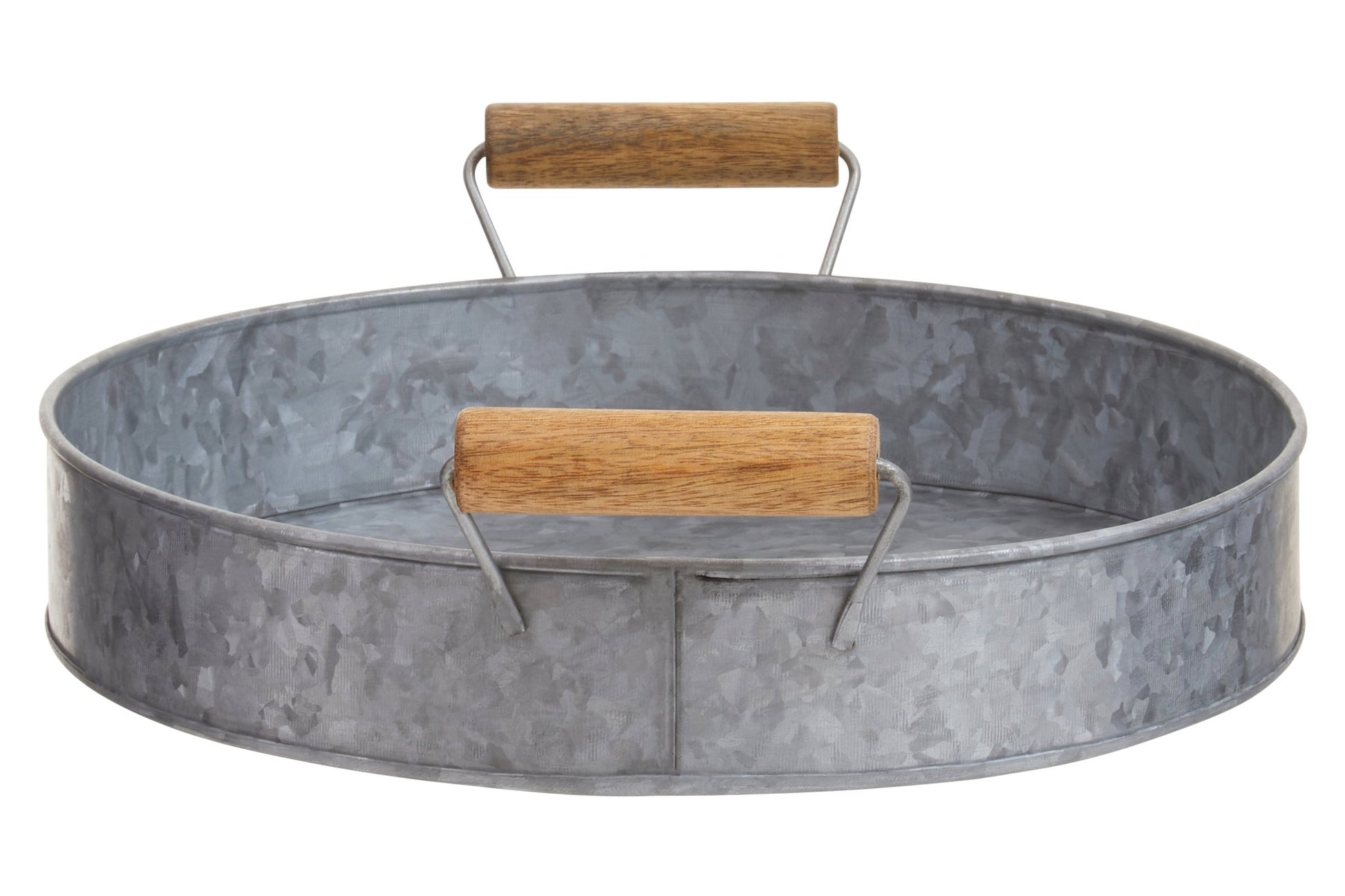 Dair Round Tray With Wood Handle - Skandi London