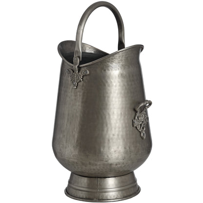 Skandi London Antique Pewter Coal Bucket - Skandi London