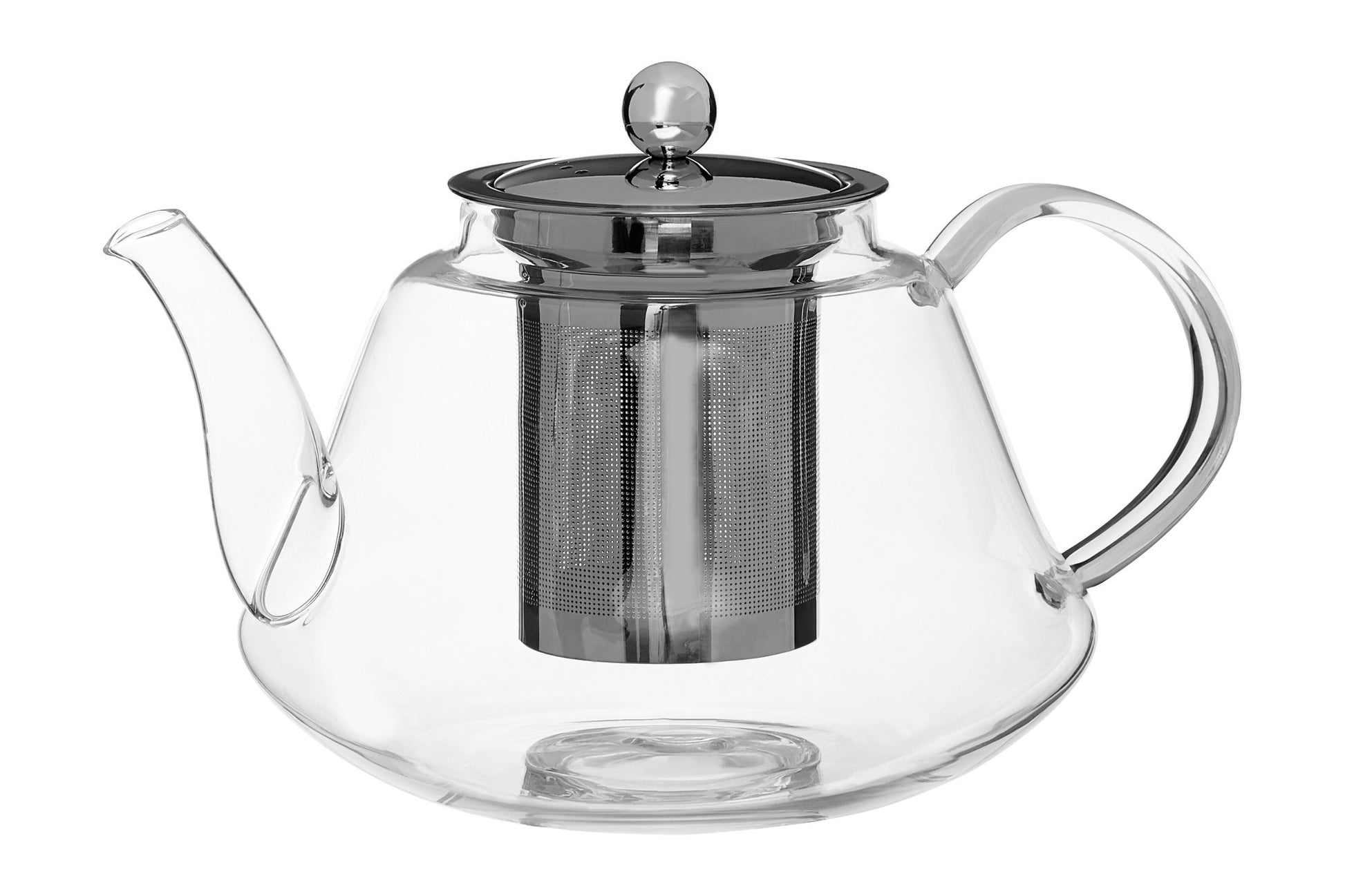Frey Borosilicate Curved 1200ml Teapot - Skandi London