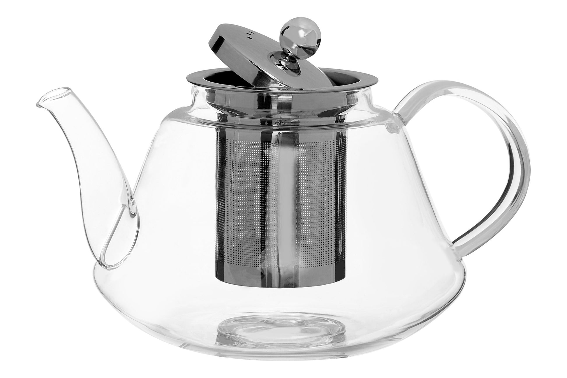 Frey Borosilicate Curved 1200ml Teapot - Skandi London