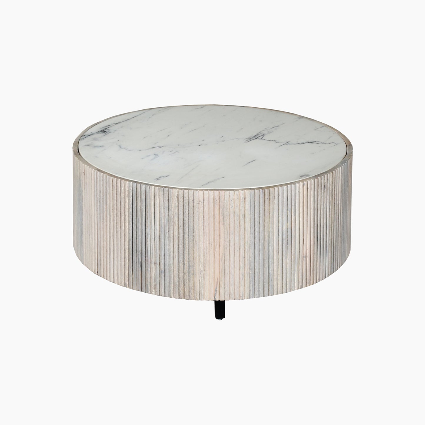 Hammersmith Drum Marble Top Coffee Table - Skandi London