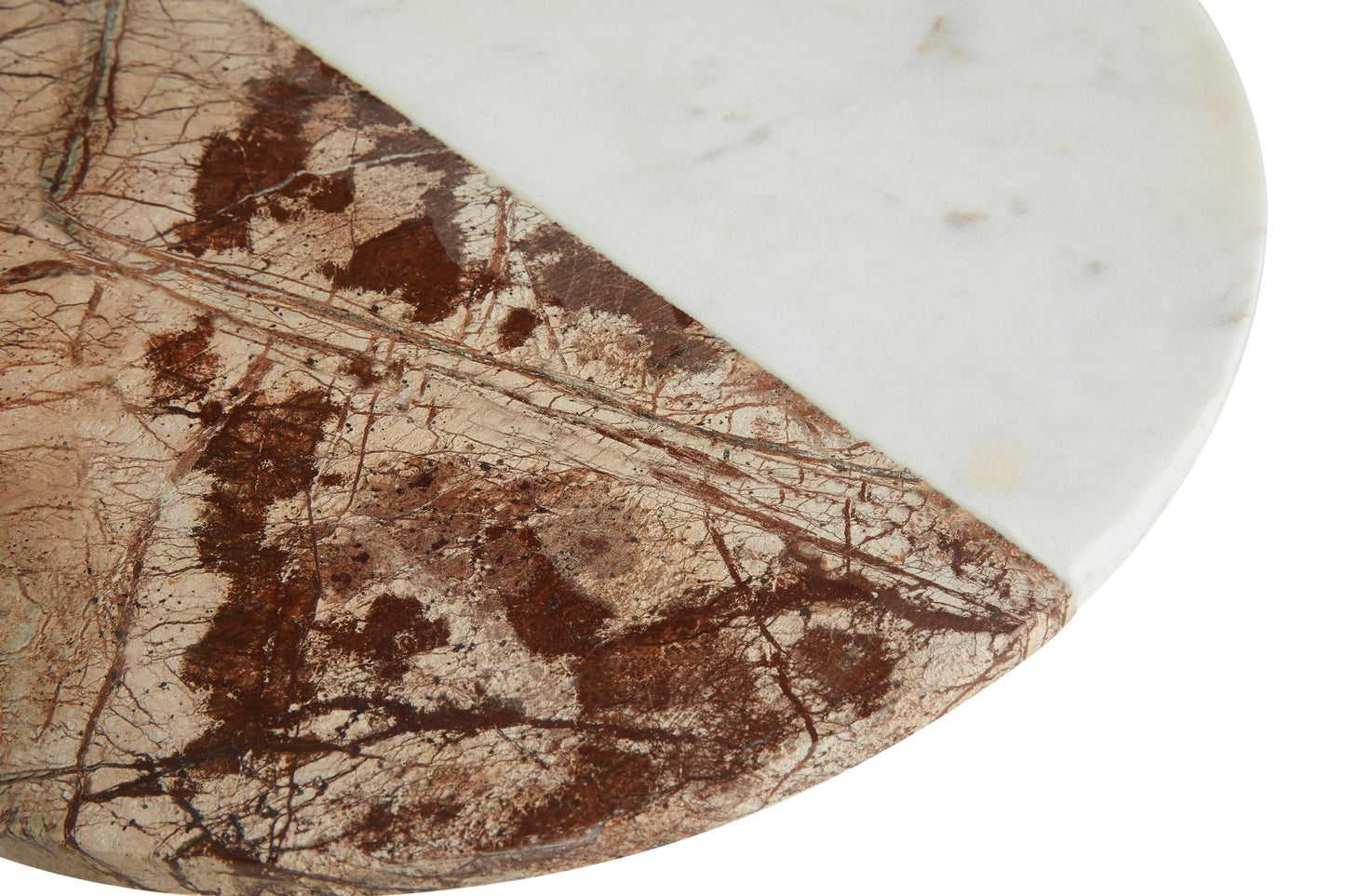 Anderson White And Brown Marble Round Paddle Board - Skandi London