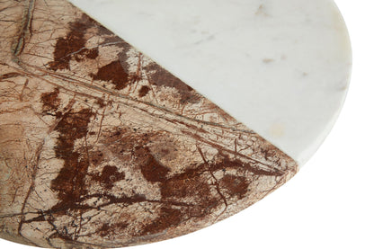 Anderson White And Brown Marble Round Paddle Board - Skandi London