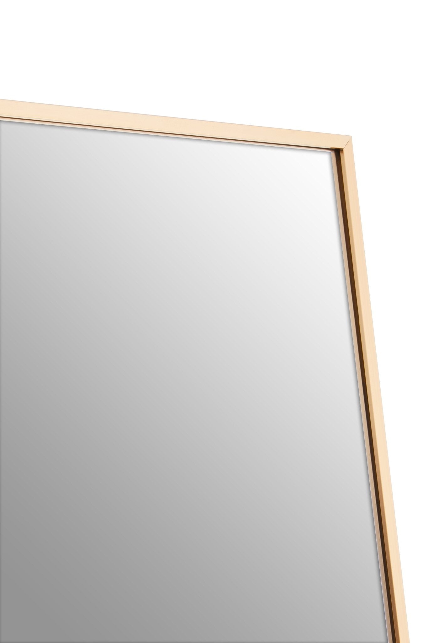 Frodi Gold Floor Mirror - Skandi London