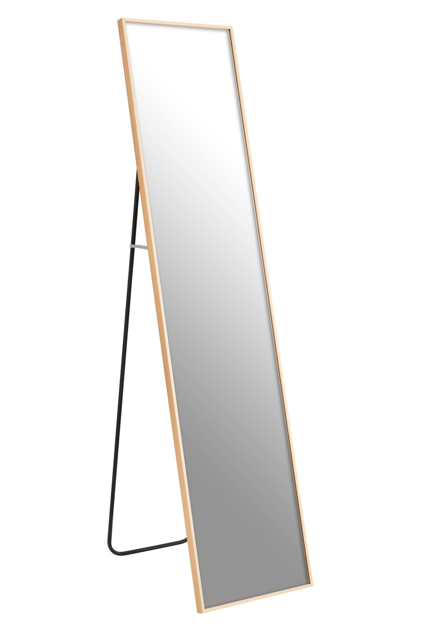 Frodi Gold Floor Mirror - Skandi London