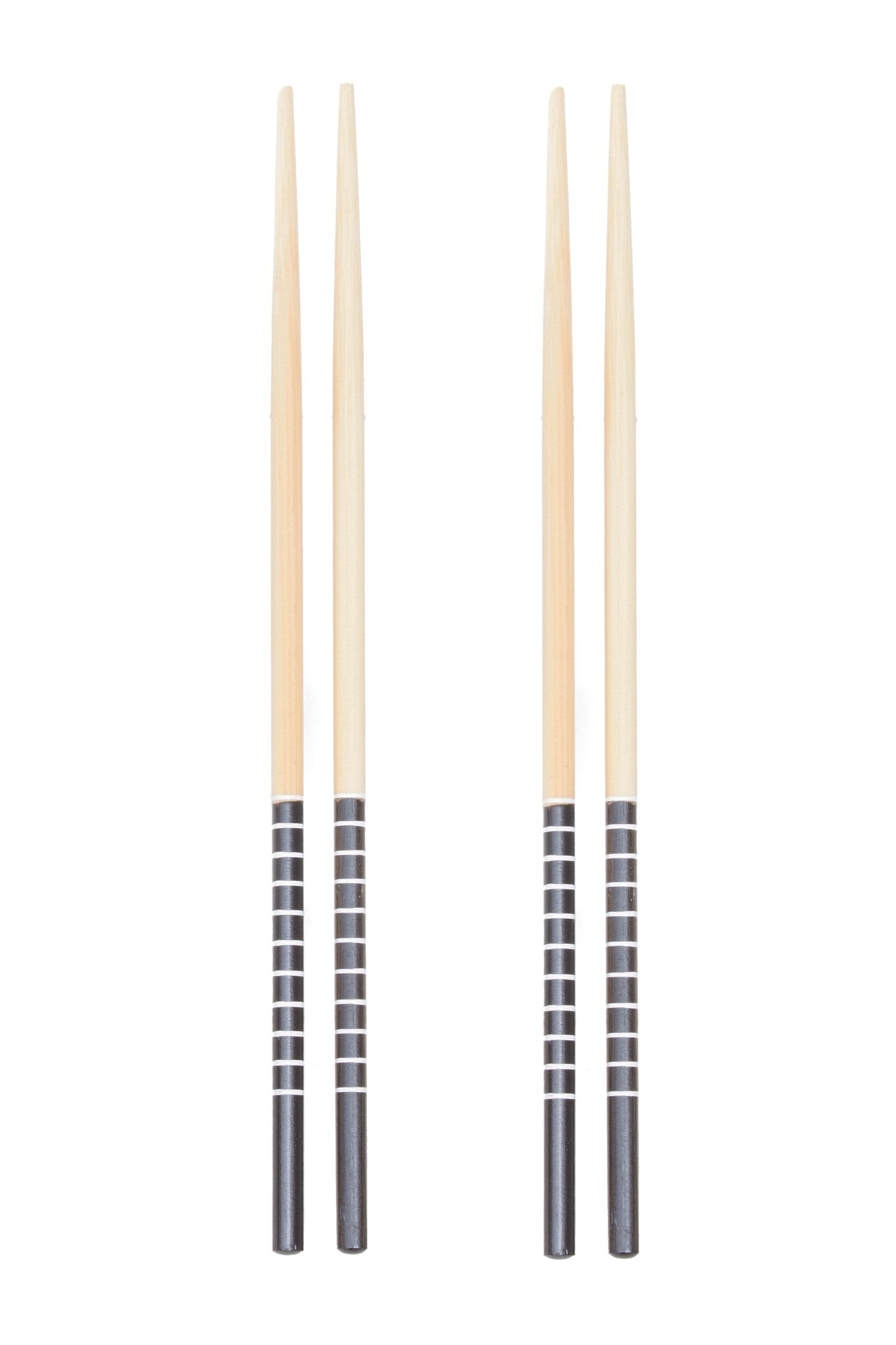 Haldor 6pc White Ceramic and Wood Sushi Set - Skandi London
