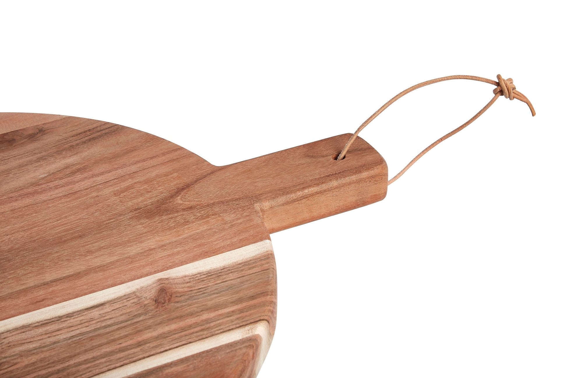 Steena Medium Round Acacia Wood Chopping And Serving Board - Skandi London