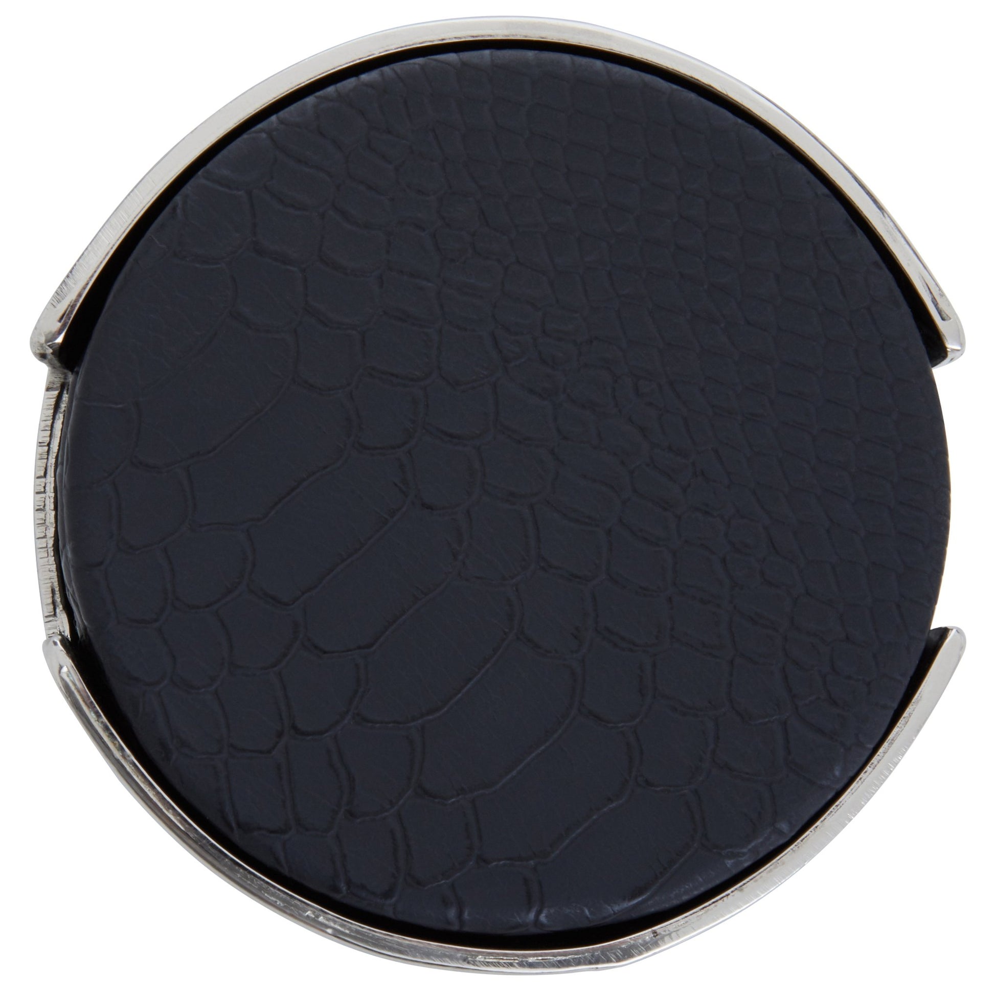 Kelda Set Of Four Black Coasters - Skandi London