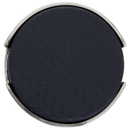 Kelda Set Of Four Black Coasters - Skandi London