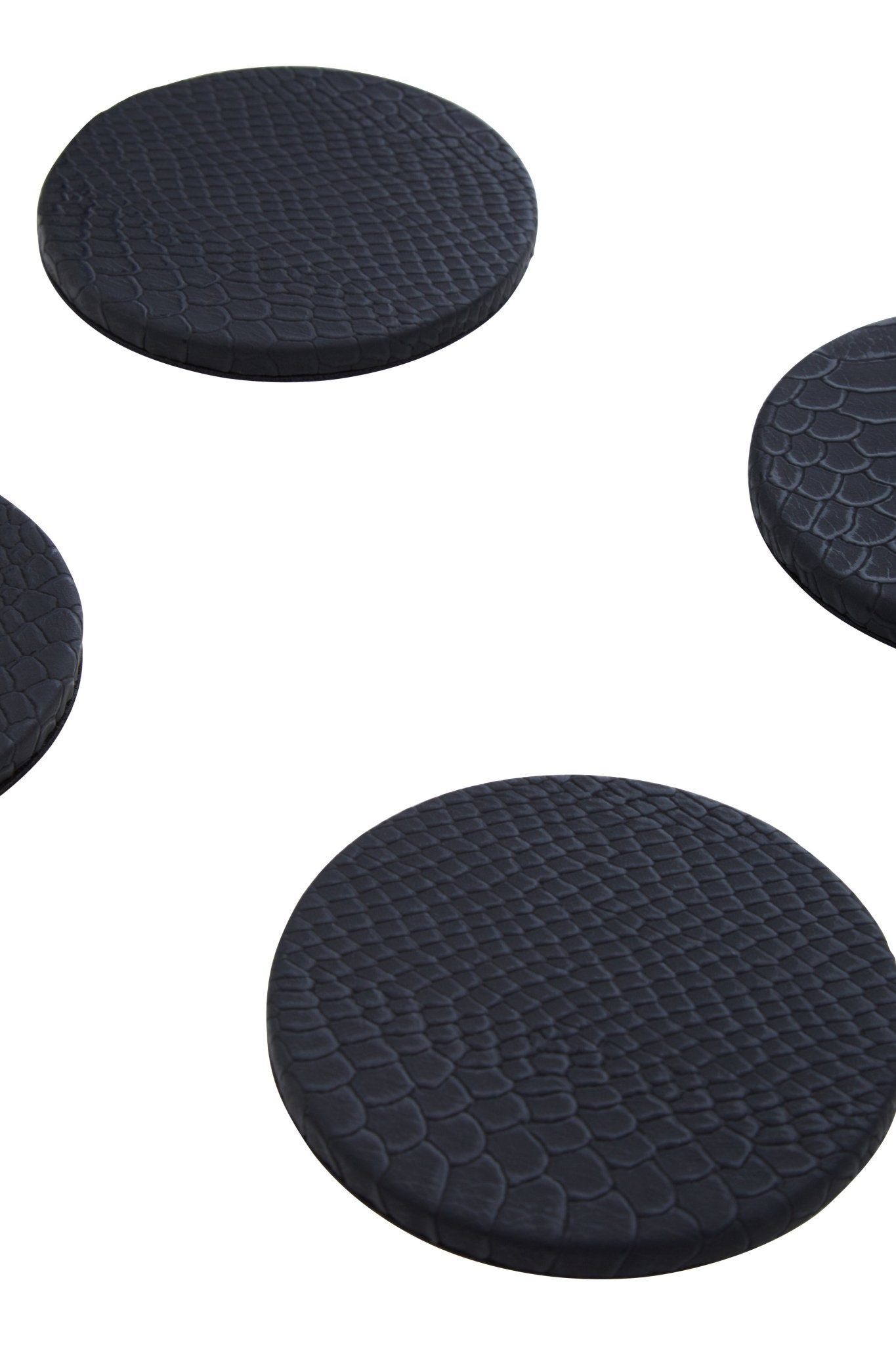 Kelda Set Of Four Black Coasters - Skandi London