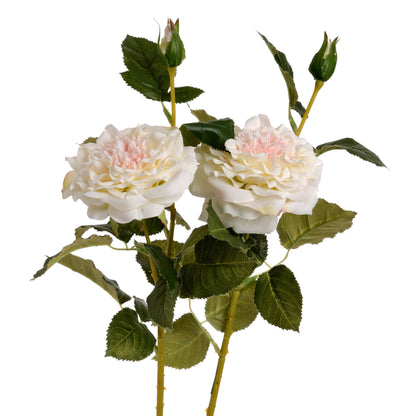 Skandi London White Garden Rose Spray - Skandi London