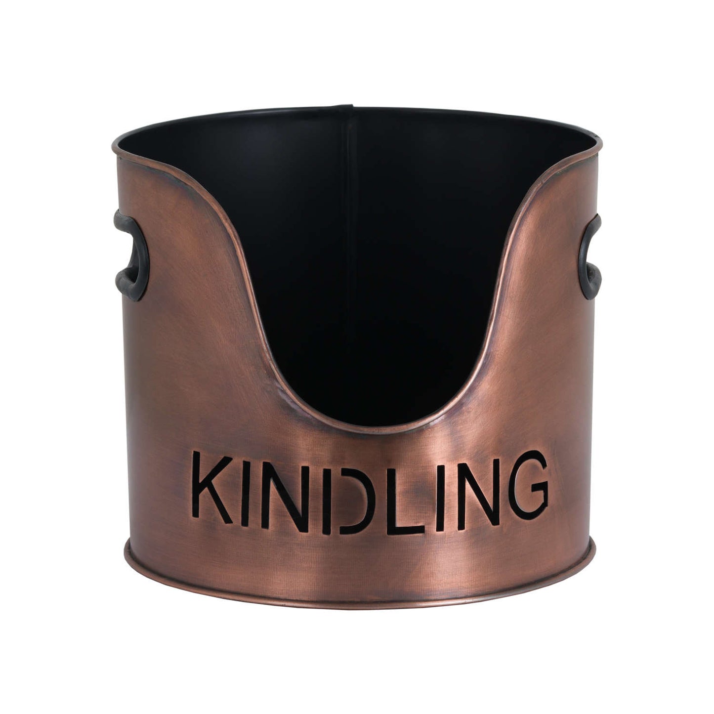 Skandi London Copper Finish Logs And Kindling Buckets & Matchstick Holder - Skandi London