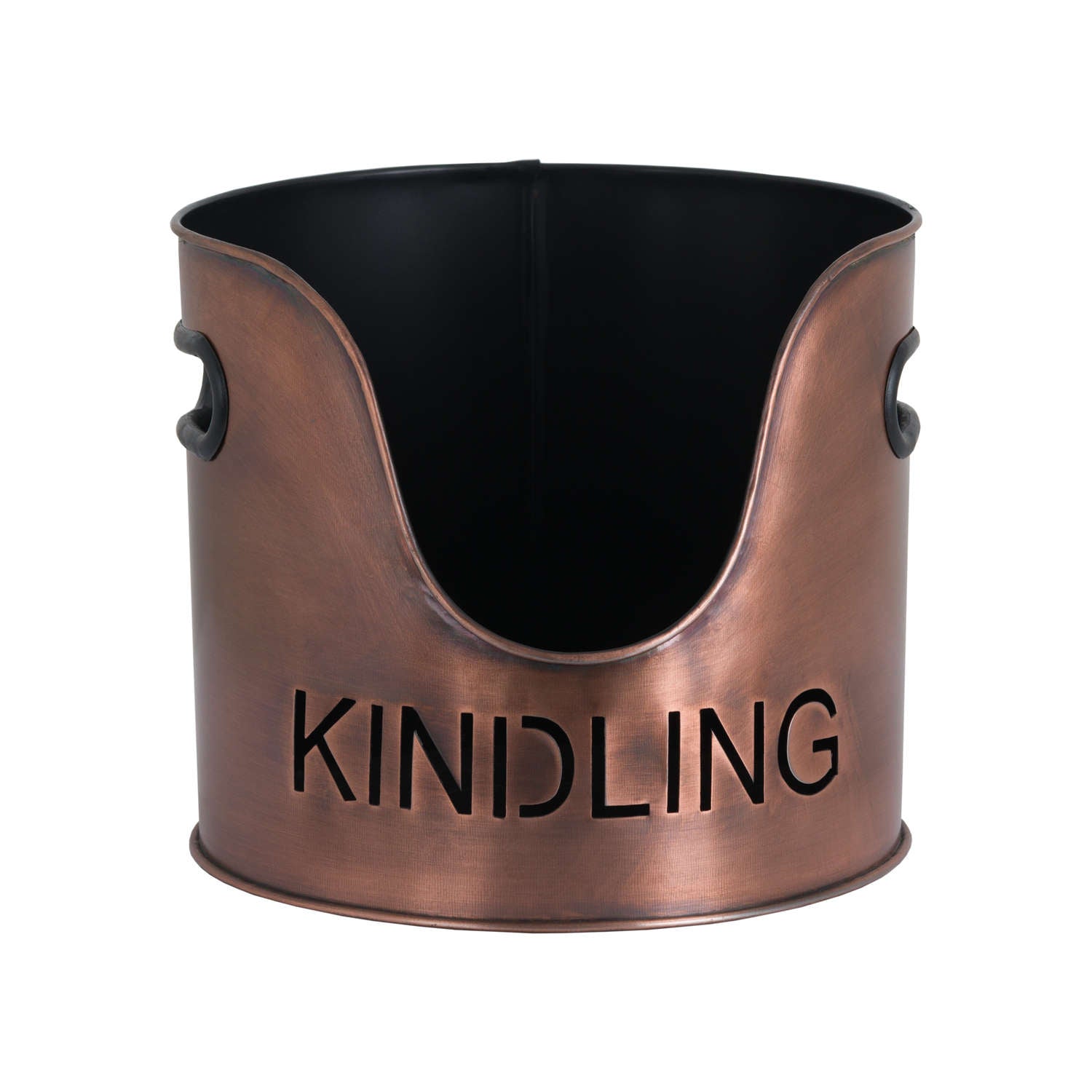 Skandi London Copper Finish Logs And Kindling Buckets & Matchstick Holder - Skandi London