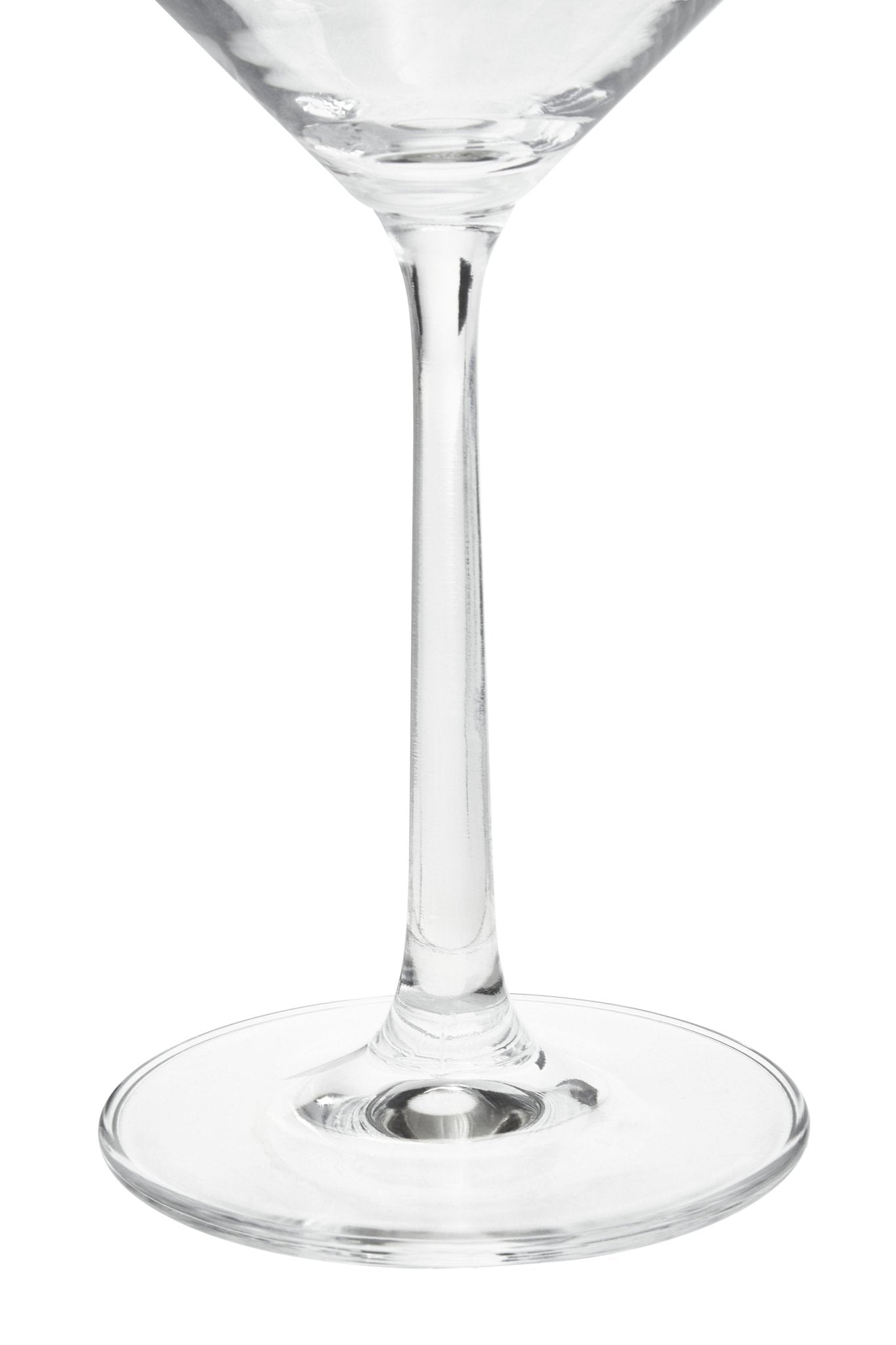 Agneta Set Of 2 Crystal Burgundy Glasses - Skandi London