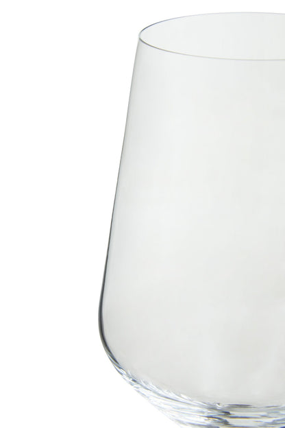 Agneta Set of 4 Crystal Wine Glasses - Skandi London