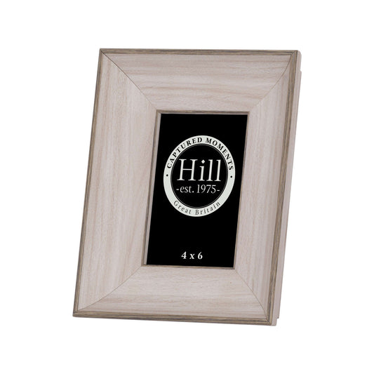 Skandi London White Washed Wood Photo Frame 4X6 - Skandi London