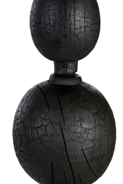 Eir Rustic Mango Wood Finial - Skandi London