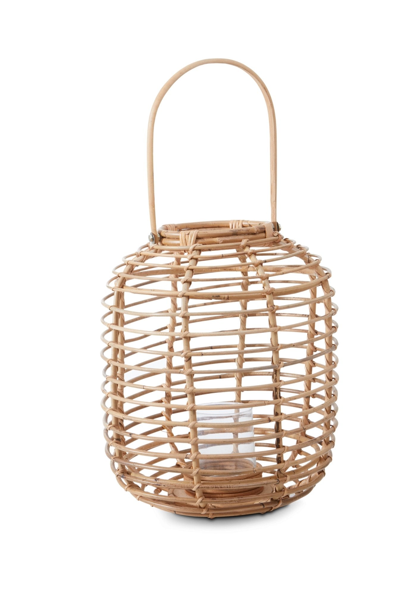 Kai Natural Rattan Lantern - Skandi London