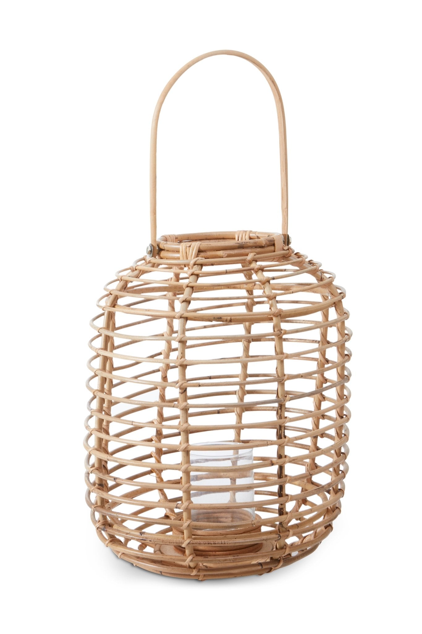 Kai Natural Rattan Lantern - Skandi London