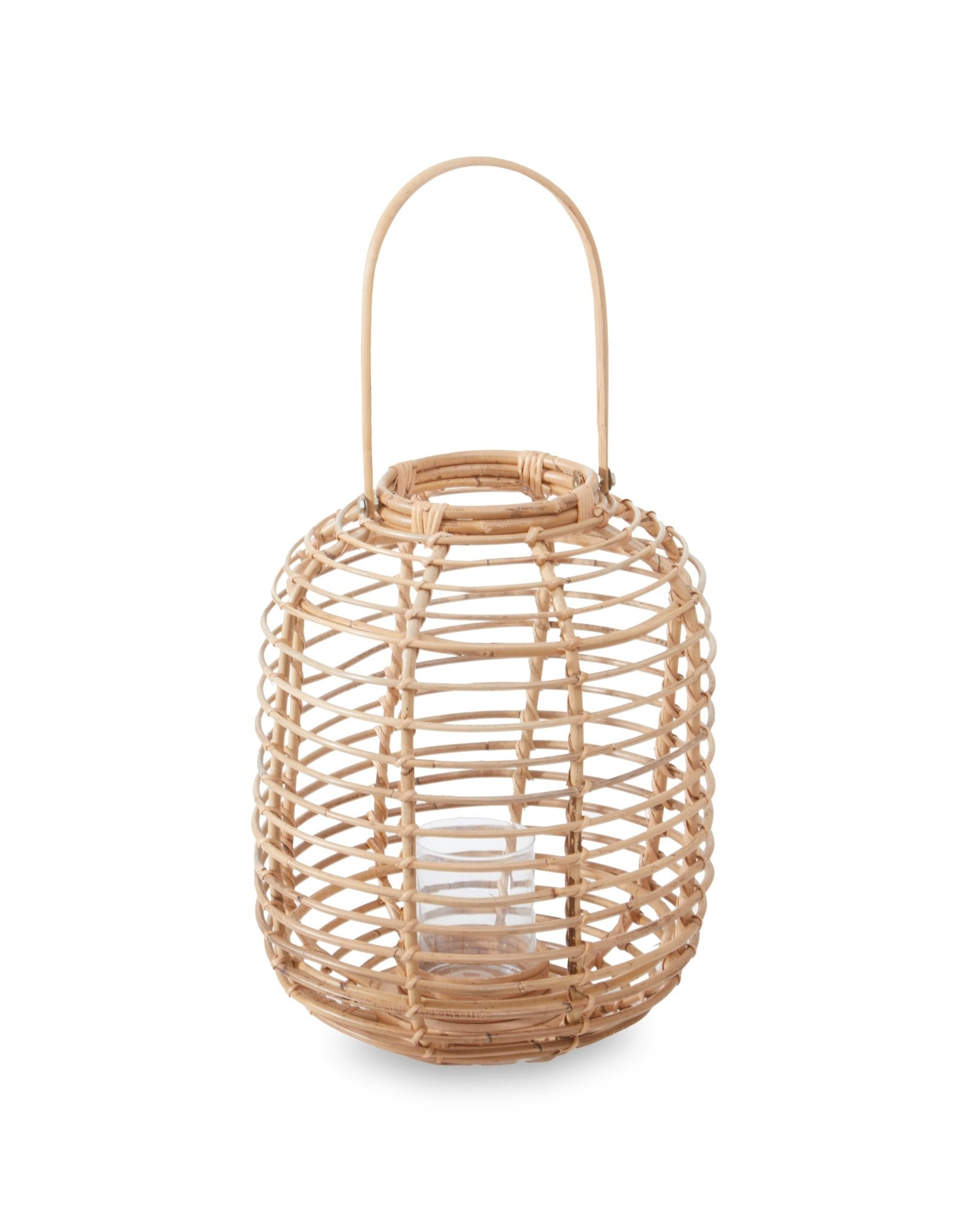 Kai Natural Rattan Lantern - Skandi London