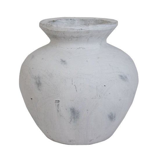 Jamsa Antique White Vase - Skandi London