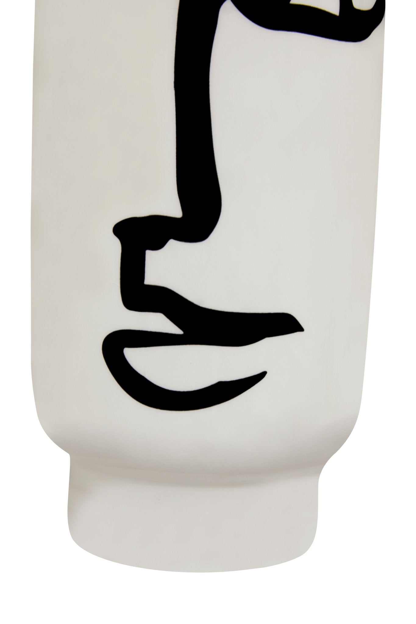 Rut Black And White Small Vase - Skandi London