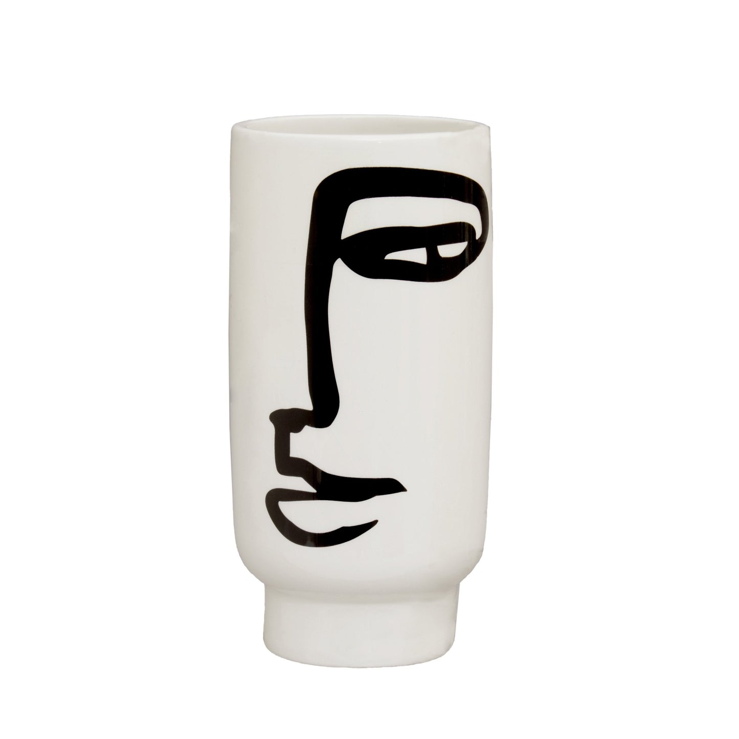 Rut Black And White Small Vase - Skandi London