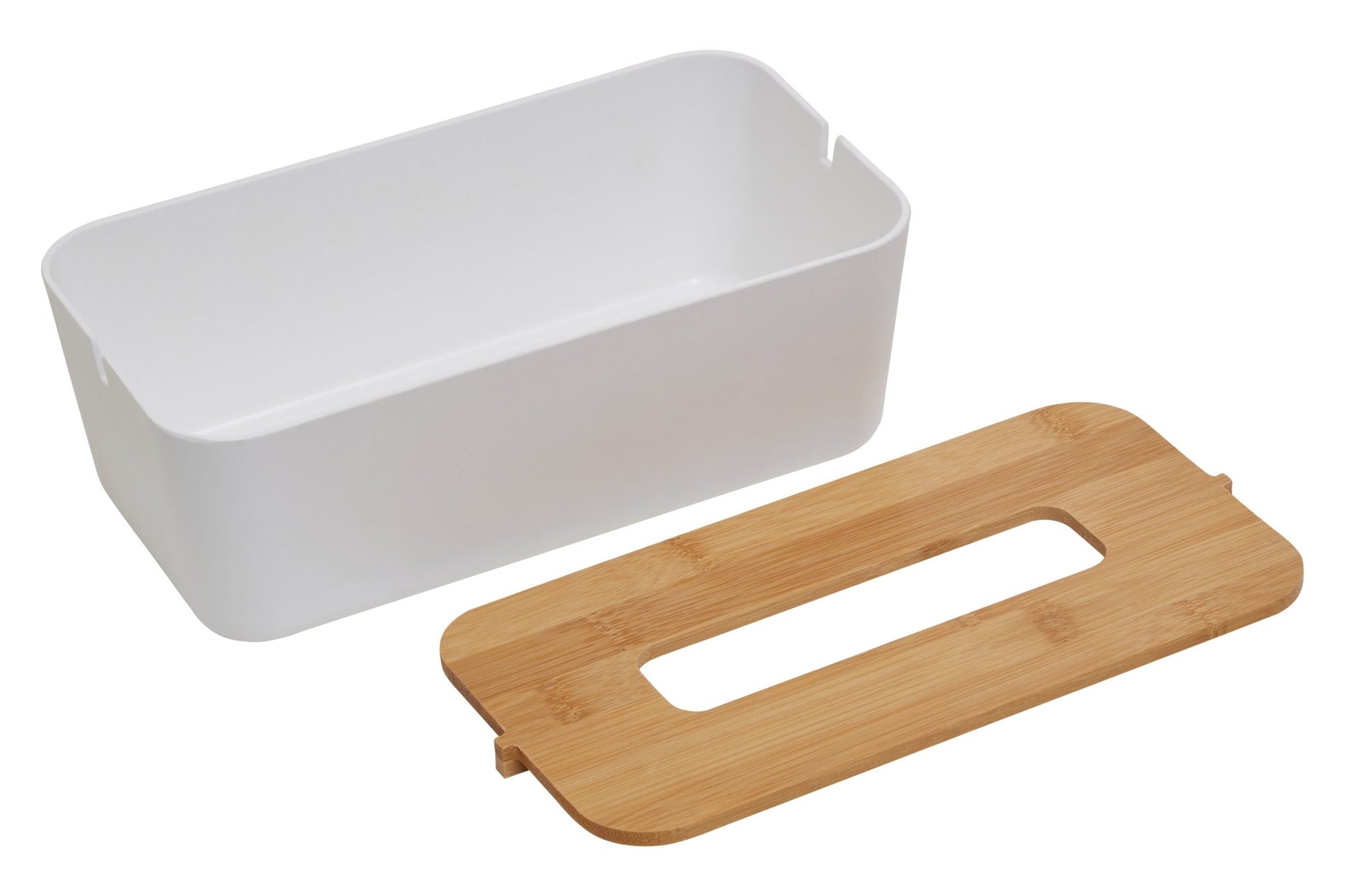 Broder White Tissue Box - Skandi London