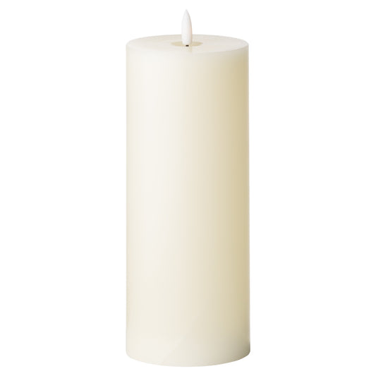 Luksus Collection Natural Glow 3.5 x 9 LED Cream Candle