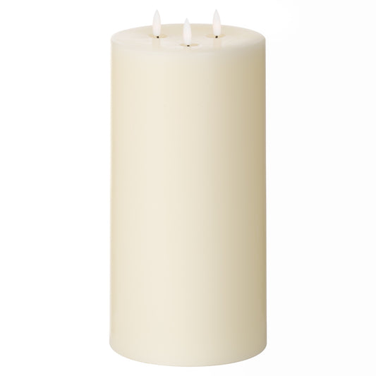 Luksus Collection Natural Glow 6 x 12 LED Cream Candle - Skandi London