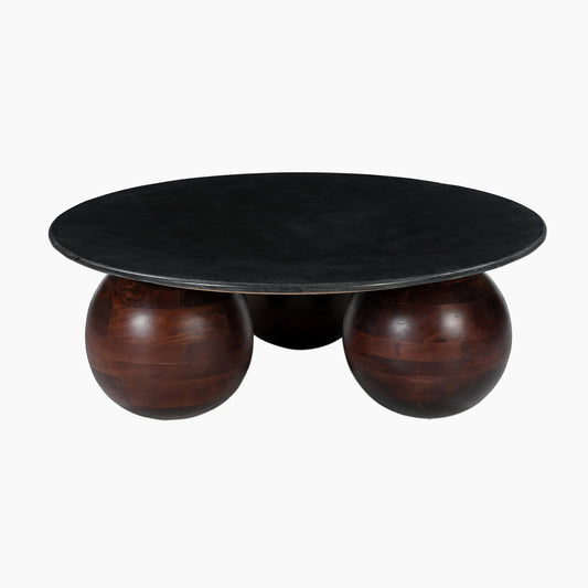 Soho Black Marble Top Coffee Table - Skandi London