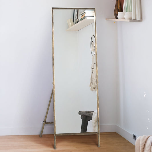 Wimbledon Floor Stand Iron Mirror - Skandi London