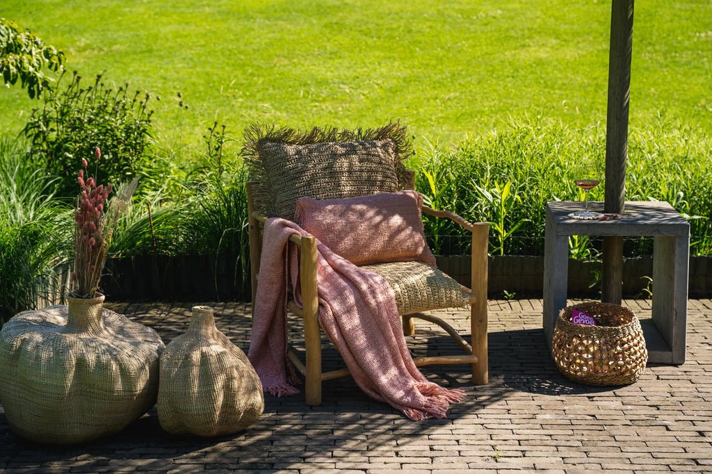 The s'il vous Plaid - Salmon Pink_40 - Skandi London