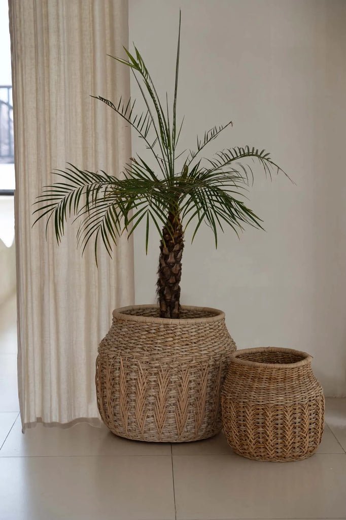 The Luziru Basket - Natural - M_40 - Skandi London